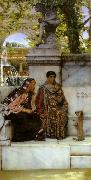 Alma-Tadema, Sir Lawrence In the Time of Constantine (mk23) USA oil painting artist